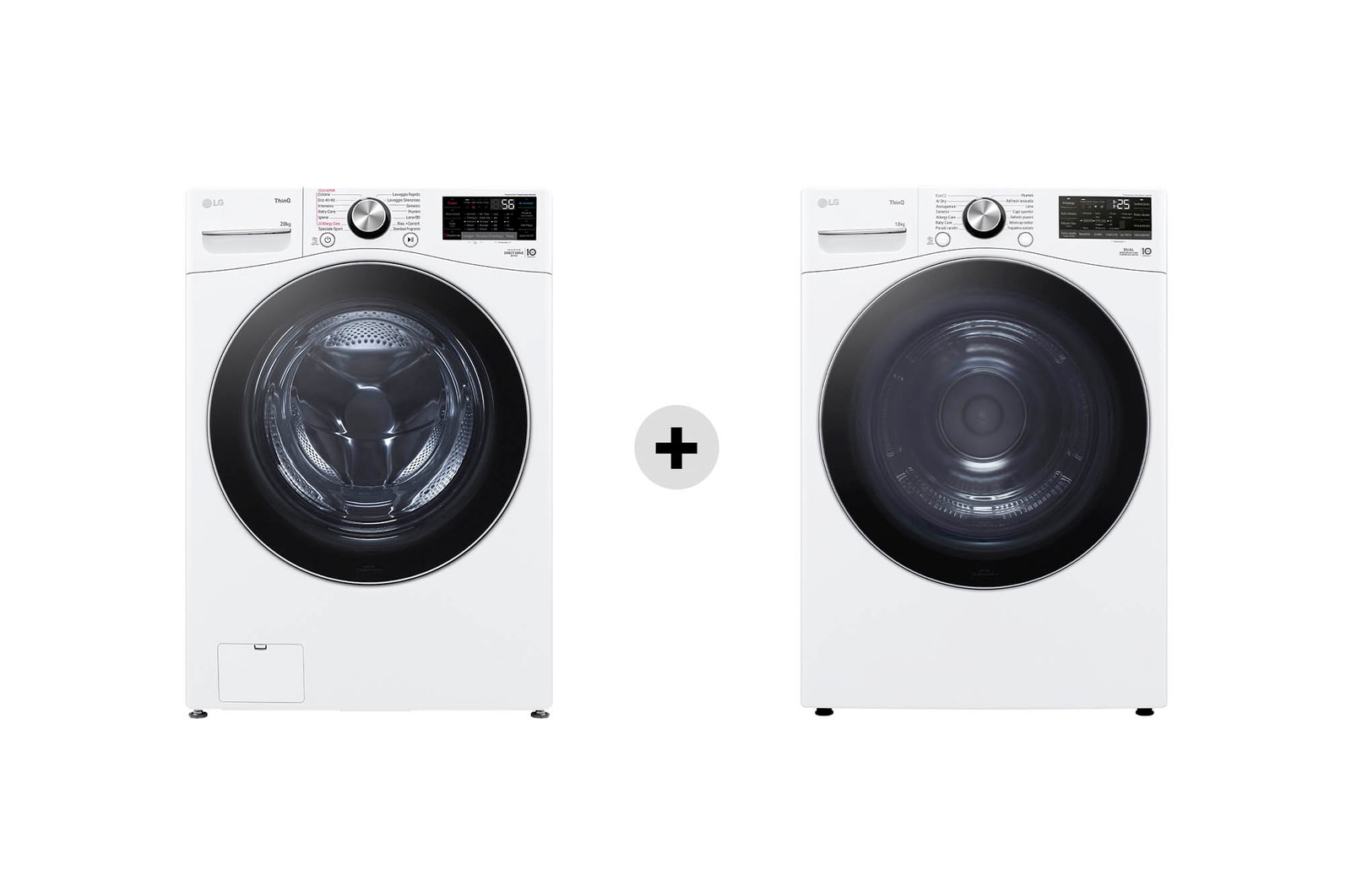 Foto frontale colonna bucato F0P3020TSWC.RH18